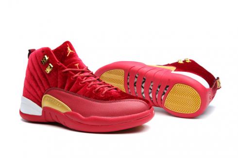 Nike Air Jordan XII 12 Retro Velvet red 