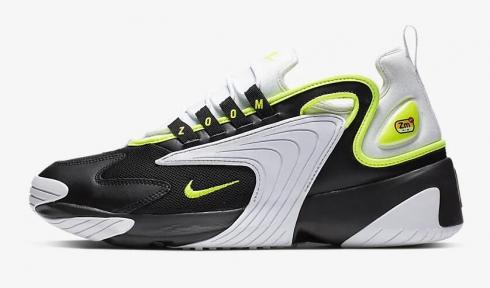 nike air zoom 2k black and white