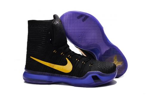 kobe bryant shoes purple yellow