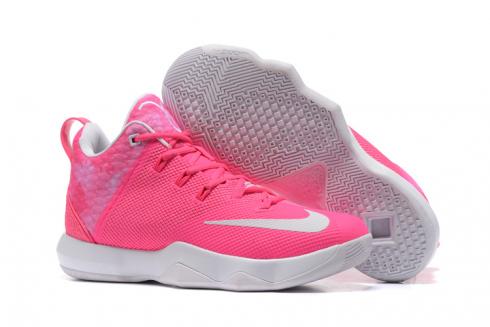 mens pink nike basketball shoes