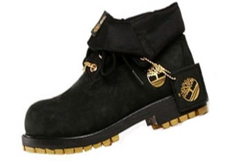 black and gold timberlands