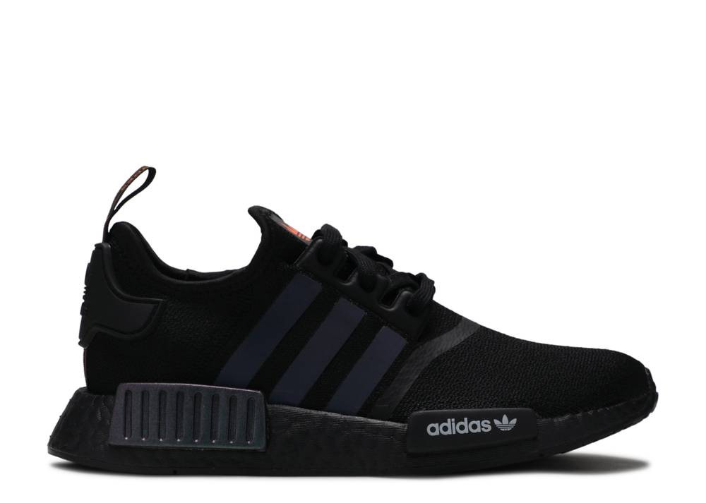 nmd blue and black