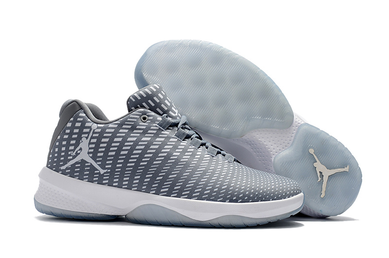 Nike Air Jordan 2017 Grey White men basketball shoes - Febbuy