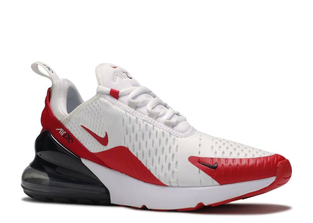 Nike Air Max 270 White University Red Grey Anthracite Cool CJ0550-100 ...
