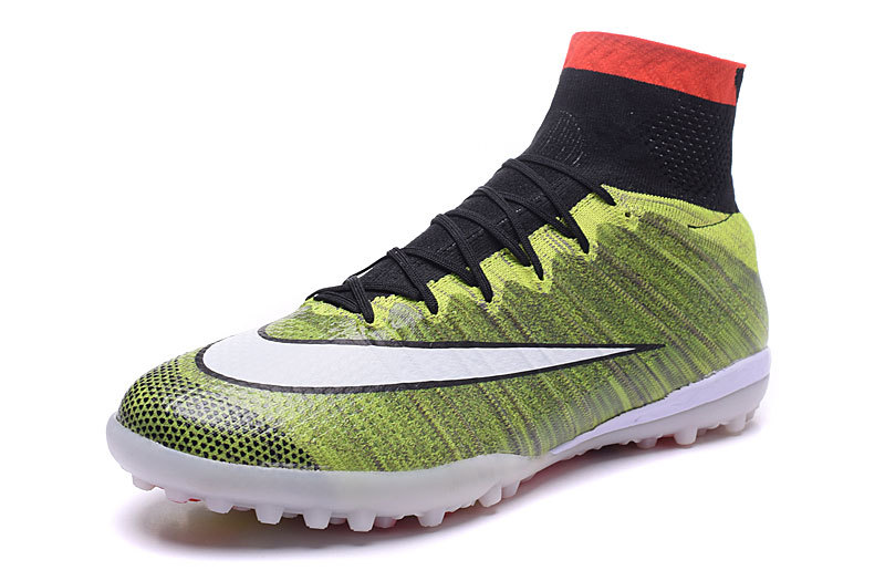 Nike Mercurial X Proximo Street TF Turf Multi Color Soccers Cleats Green 718777-011 - Febbuy