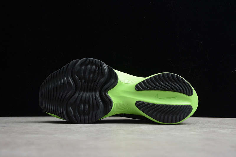 Nike Air Zoom Tempo NEXT% Black Fluorescent Green CI9923-400 - Febbuy