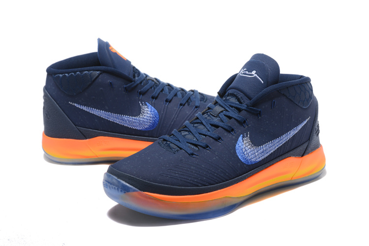 Nike Zoom Kobe XIII 13 ZK 13 Men Basketball Shoes Deep Blue Orange ...
